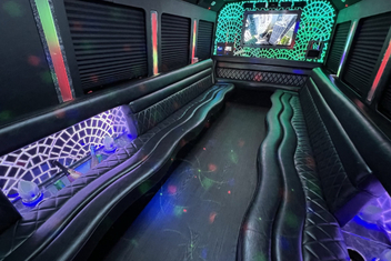 Augusta Limo Bus Interior