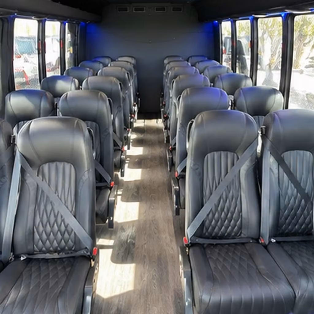 augusta 35 passenger minibus rental