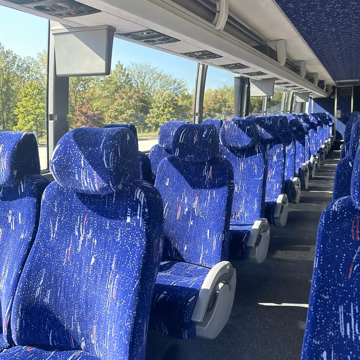 augusta charter bus rental inside