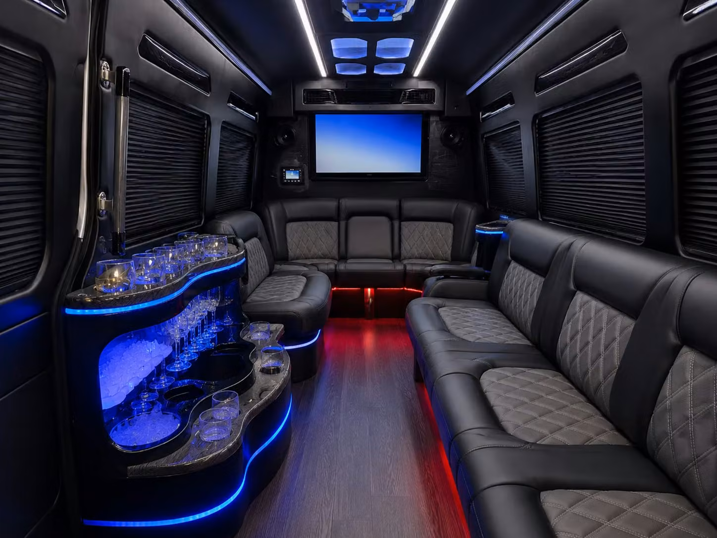 augusta prom limo bus rentals with the amenities your group wants