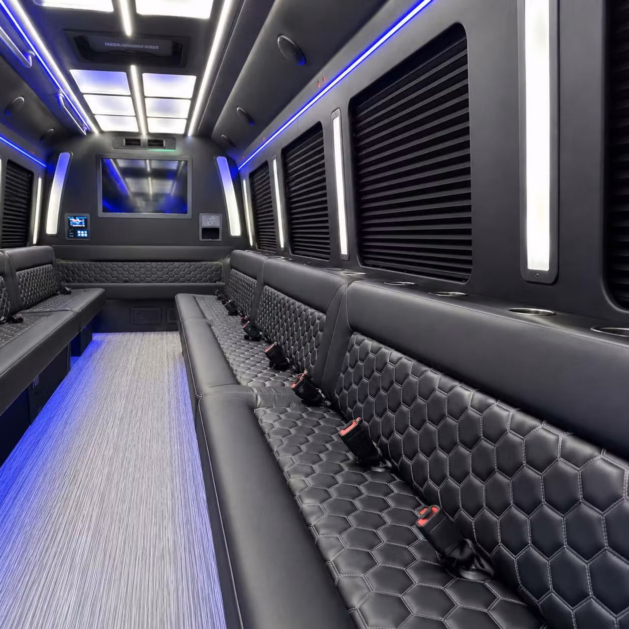 party bus interior
