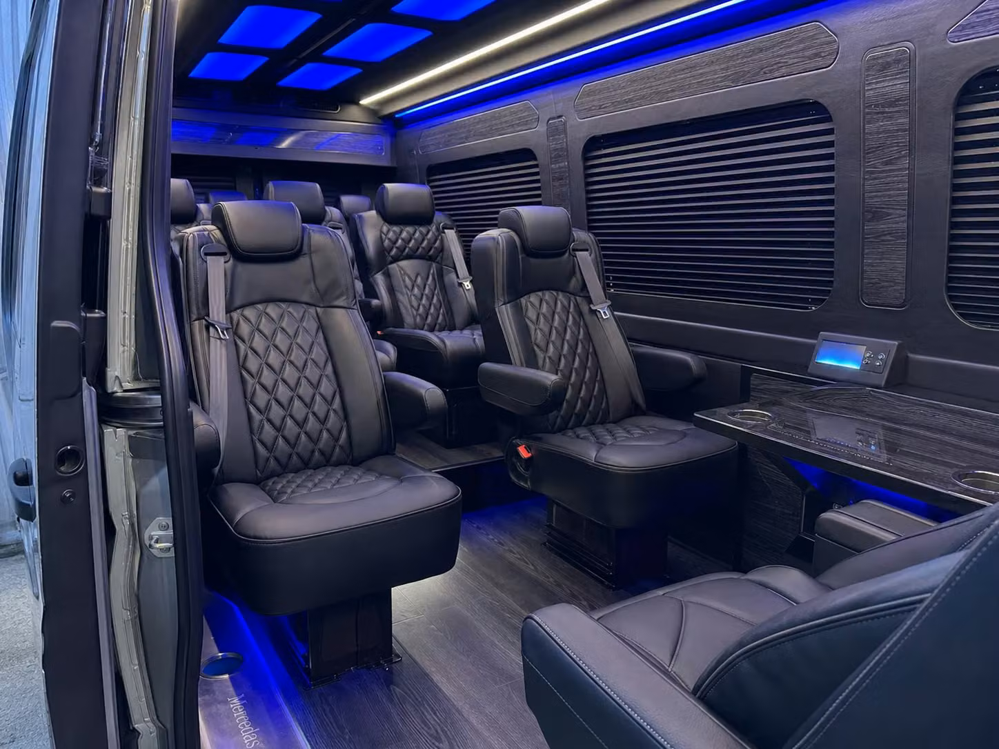 sprinter van transportation for groups and events across augusta